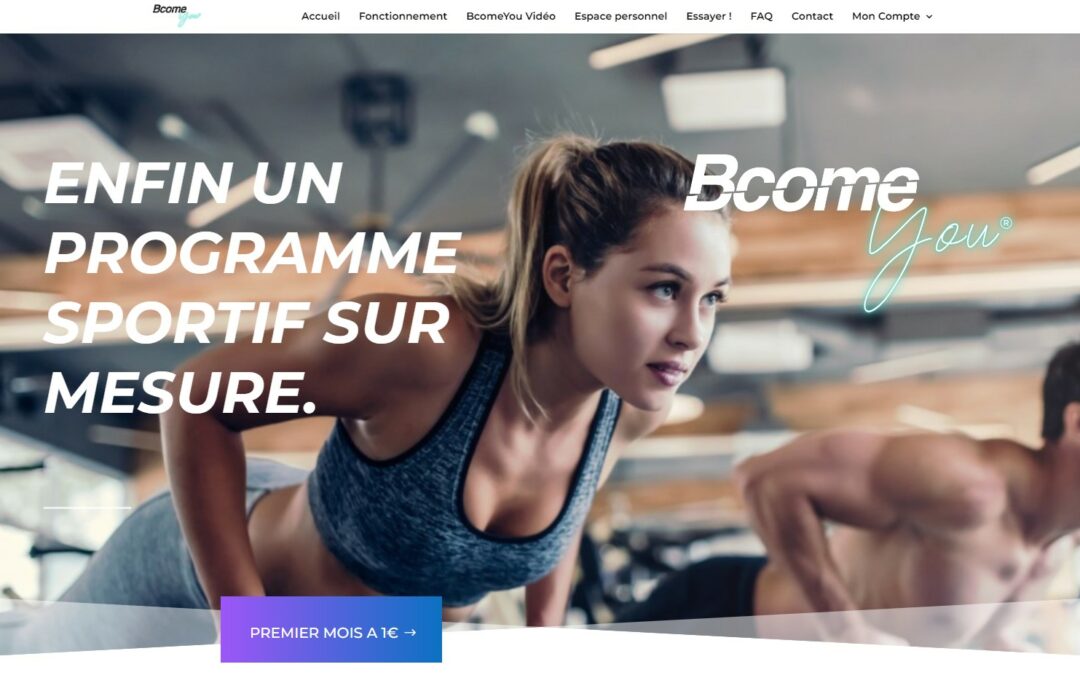 Site coaching sportif espace membre